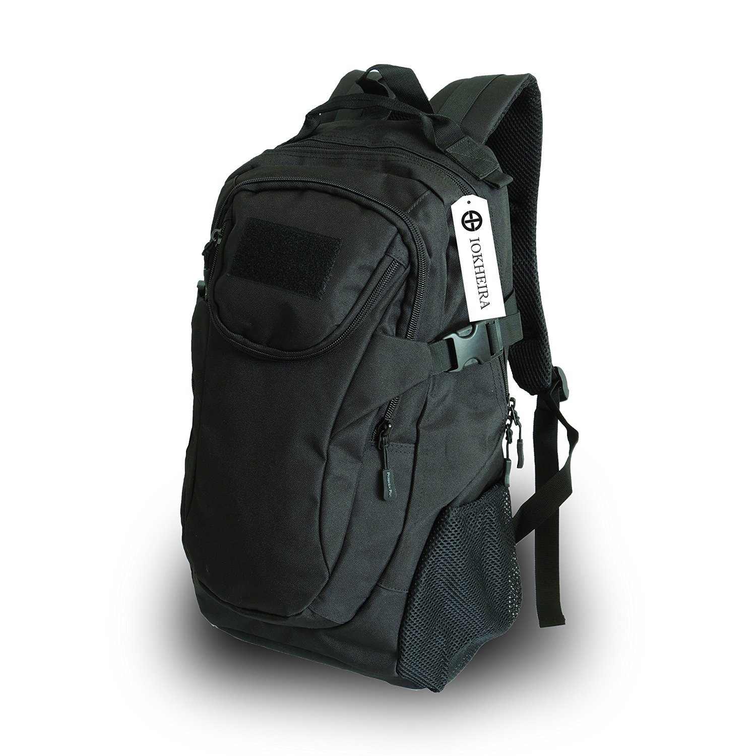IOKHEIRA 25L 600D Patch Outdoor Sport Tactical Military Assault Bag Backpack Daypack